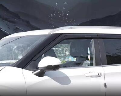 WeatherTech Side Window Deflectors For Mitsubishi Outlander – Dark Tint, 2014-2022
