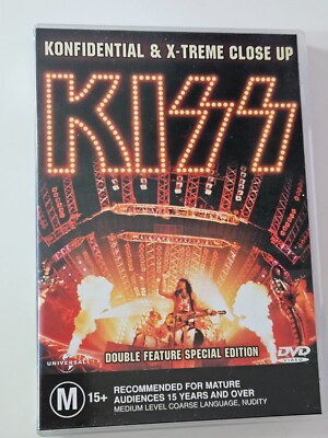 Kiss  Konfidential & X-Treme Close Up   DVD