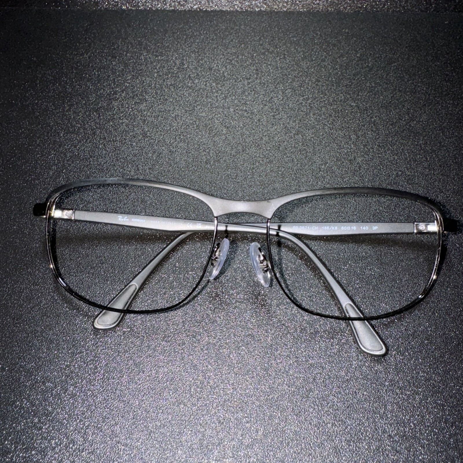 RayBan Chromance Italy A RB3671CH 186/K8 60[]16 140 3P Black