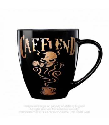 Taza desayuno Mug ceramica Caffiend ALMUG13 by Alchemy