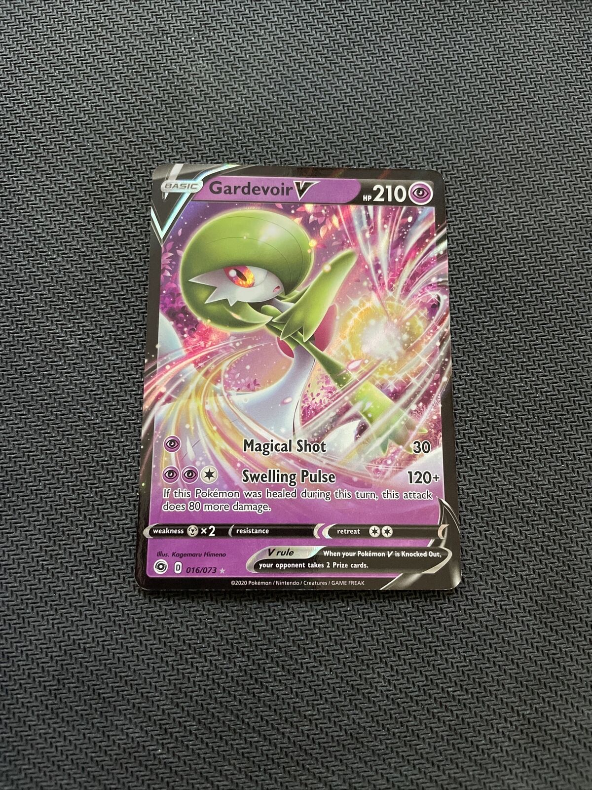 Carta Pokémon Gardevoir-V (16/073) - Caminho do Campeão - Ultra Rara