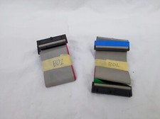 IDE 40 Pin 3 Connector and Floppy Disk Drive 34 Pin 2 connector Cables Combo