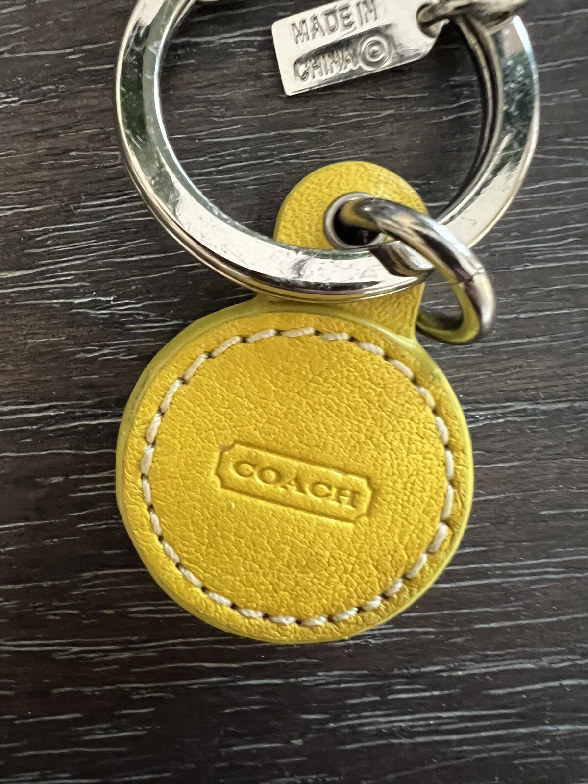 Coach Tennis Keychain Gem