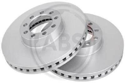 2x original A.B.S. Brake disc 17940 for AC Iveco