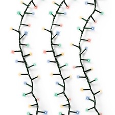 LED String Lights Christmas Decorations Xmas Tree Multicoloured Outdoor Lighting