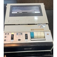 Vintage Aiwa Solid State Reel To Reel Tape Recorder Tp-712 Vintage Untested