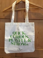 KATE Spade Mantra Canvas Tote NWOT  