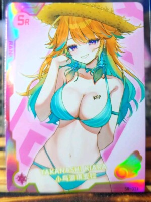 Kiara Takanashi HOLOLIVE Maiden Party Goddess ACG WAIFU Girl Holo SR Card