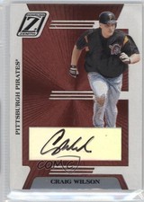 2005 Donruss Zenith Z-Graphs 75/250 Craig Wilson #ZB-7 Auto 0c2