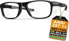 TR90NZZ Safety Glasses Small Size with Side Shields ANSI Z87 Scratch Fog Resista