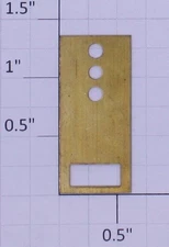 Lionel WSR-44 Whistle Relay Strap Plate (12)