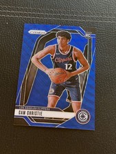 2024-25 Panini Prizm Blue Wave /125 Cam Christie RC #242 Clippers