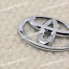 Chrome Steering Wheel Emblem Replacement Badge Decal For Tundra Tacoma Hilux...