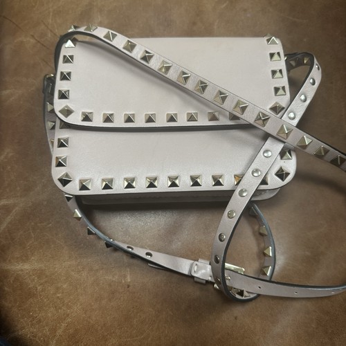 valentino rose gold mini rockstud