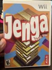 Jenga World Tour Nintendo Wii 2007 CIB Complete w/ Manual Atari