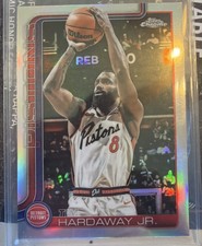 2025/26 Topps Chrome Tim Hardaway Jr Silver Prizm Refractor #7 Centered Nuggets