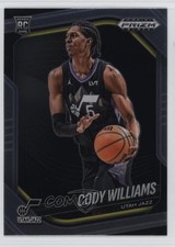 2024-25 Panini Prizm Black Cody Williams #172 mx8