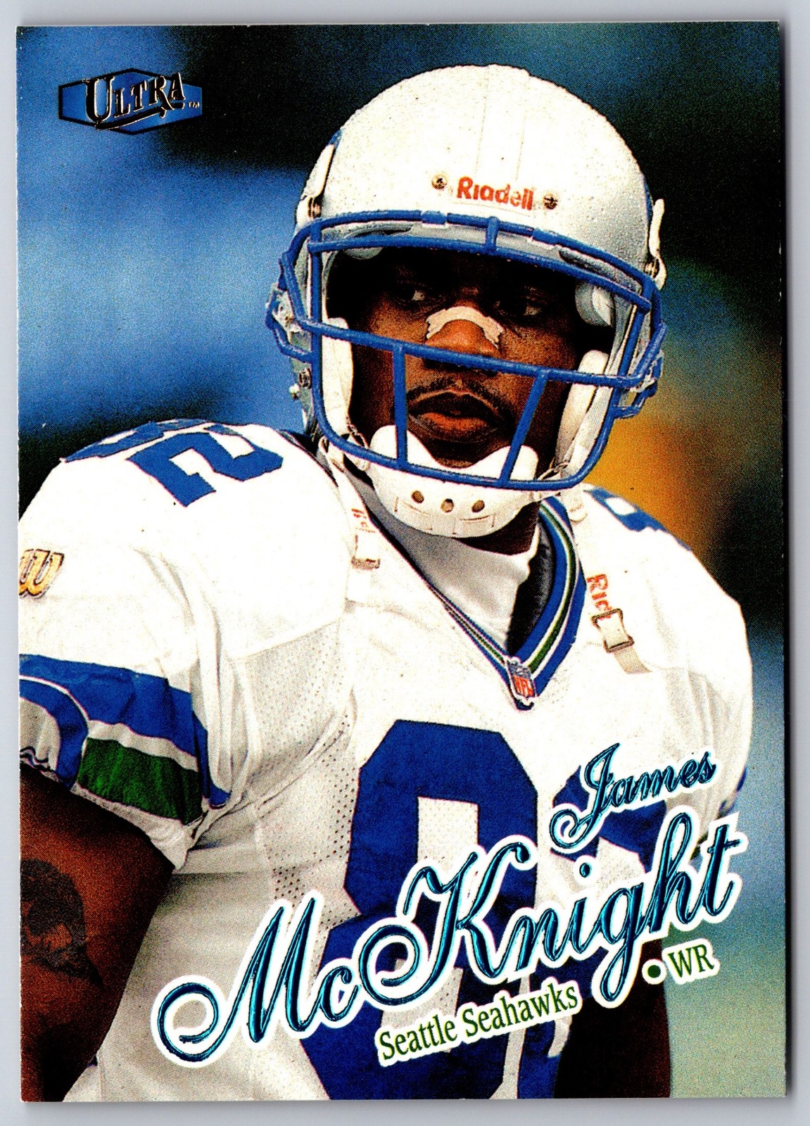 James McKnight #43 Seahawks 1998 Ultra