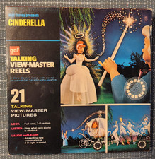 Vintage GAF Talking View Master 3 Reels Cinderella