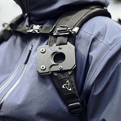 Leichte Aluminiumlegierung EDC Überleben Notfall Werkzeug Molle Ausrüstung Gurtband Schnalle - Bild 1 von 4