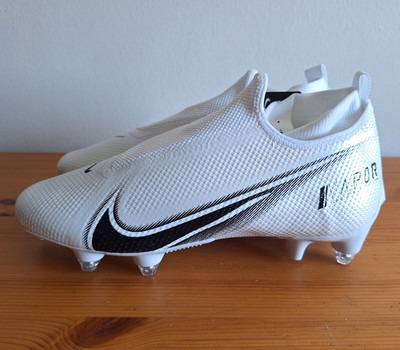 Nike Vapor Edge Pro 360 Men Size 9.5 Detachable Football Cleats White CZ5574-100