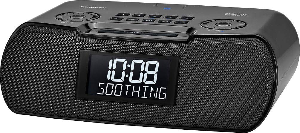 Sangean RCR-30 Clock Radio Bluetooth Digital Tuning USB Gray