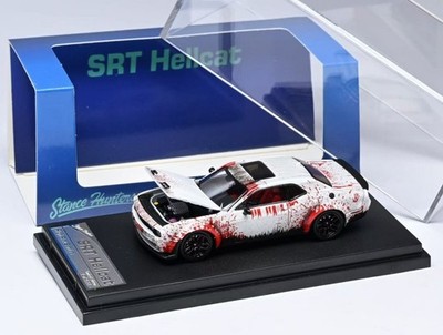 DODGE Challenger SRT Hellcat - blood splatter - Stance Hunters 1:64
