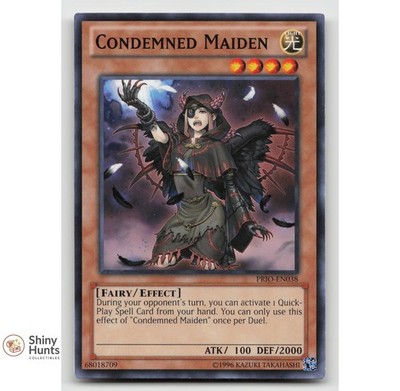 Yu-Gi-Oh Condemned Maiden PRIO-EN038 Primal Origin MP