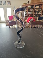 LSA International "Jazz" 24 Oz Pilsner Glass, Handblown By European Artisans
