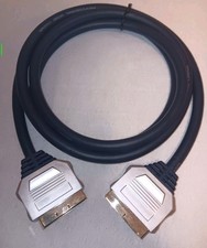 Profesjonalne kino domowe 2 m kabel scart kabel wideo 200cm High End złote styki