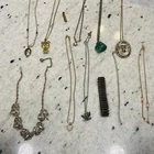 LOT Vintage Estate Costume Jewelry NECKLACES Choker Bracelet Pendant Avon