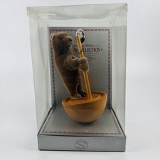 Vtg 1984 Steiff Museum Collection 1894 Replica Roly Poly Circus Bear B85-001217