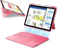 ESR iPad 11th (A16) 2025/10th Gen Flex Keyboard Case, Ultra-Light Magn... Bundle