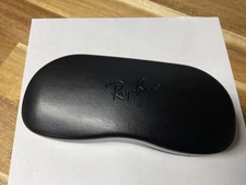 Ray-Ban  Authentic Black Hard Clamshell Eyeglasses Case Large