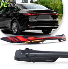 VLAND Full LED Smoked TailLights For 2025-2026 Toyota Camry Animation&Sequential