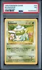 1999 POKEMON BASE SET 1ST EDITION #44 BULBASAUR PSA 7
