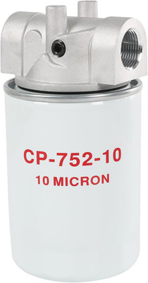 10 Micron Hydraulic Oil Filter Assembly, Spin-On Design, Return Line Filter with