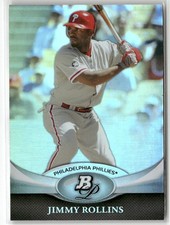 2011 BOWMAN PLATINUM #12 JIMMY ROLLINS PHILADELPHIA PHILLIES