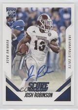 2015 Score Rookie Signatures Josh Robinson #434 Auto 12hh