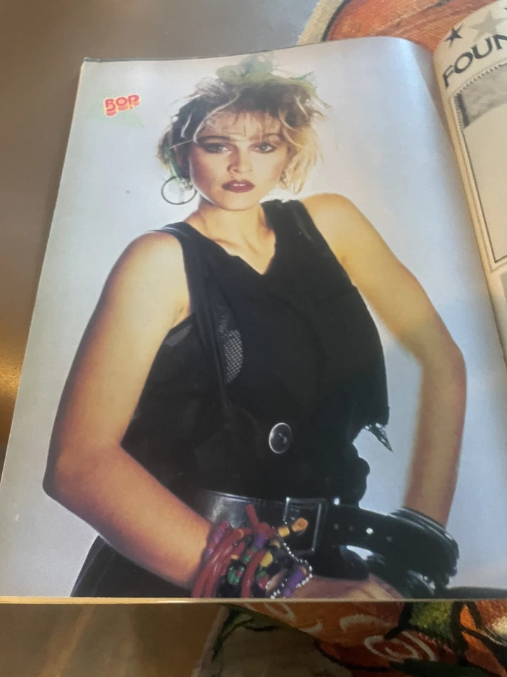 Bop Magazine Dec 1984 Madonna Prince Billy Idol Foto 3 de 4