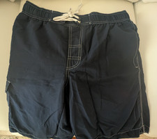 New st John's bay below knee lined swim trunk large