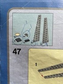 LEGO Star Wars: 2004 Millennium Falcon (4504) 100%, Minifigs, Manual, No box