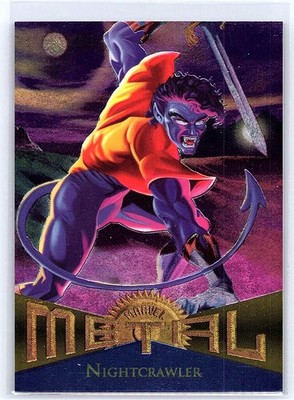 Nightcrawler 1995 Metal Marvel 108