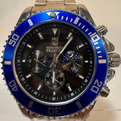 MONTRES PRESTIGE X INVICTA MPW-0089 QUARTZ 42MM CHRONOGRAPH  LOOK 30M DRESS NB
