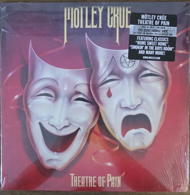 Mötley Crüe - Theatre of Pain [''Limited Orange Vinyl - LP'']   180g   ''NEU & OVP''