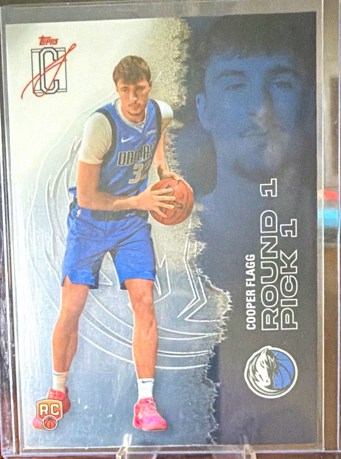Topps 2025-26 Topps Signature Class Cooper Flagg Rookie #101 Mavericks
