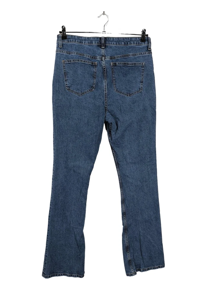 ASOS DESIGN Vaquero de talle alto Mujeres Vaquero Talla EU 42 azul look casual - Imagen 2 de 4