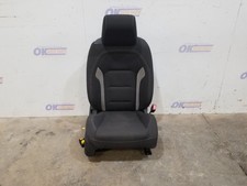 17 2017 Chevy Camaro Convertible Seat Front Right Passenger Black Cloth