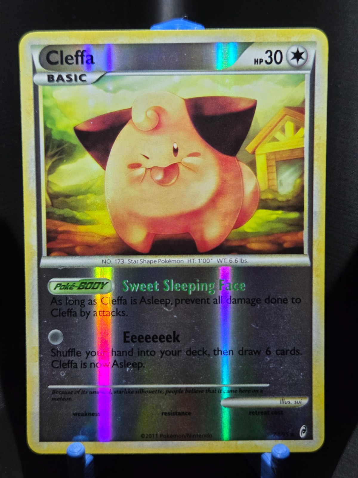 Pokemon Call of Legends Cleffa Reverse Holo 24/95 NM