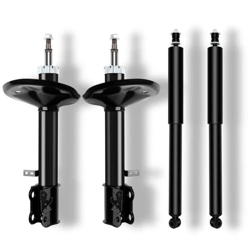  Amortiguadores 4 piezas puntales compatibles con 1996-2000 para Toyota RAV4 con  Foto 4 de 4